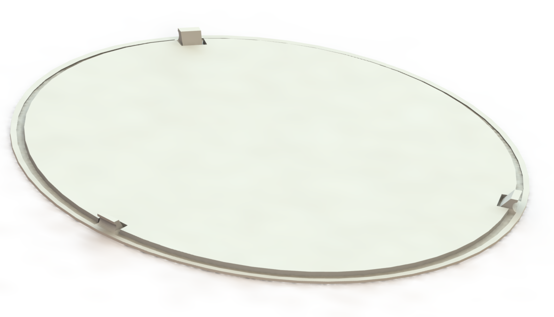 Miniatura 3 do modelo 3D light diffuser for lamp