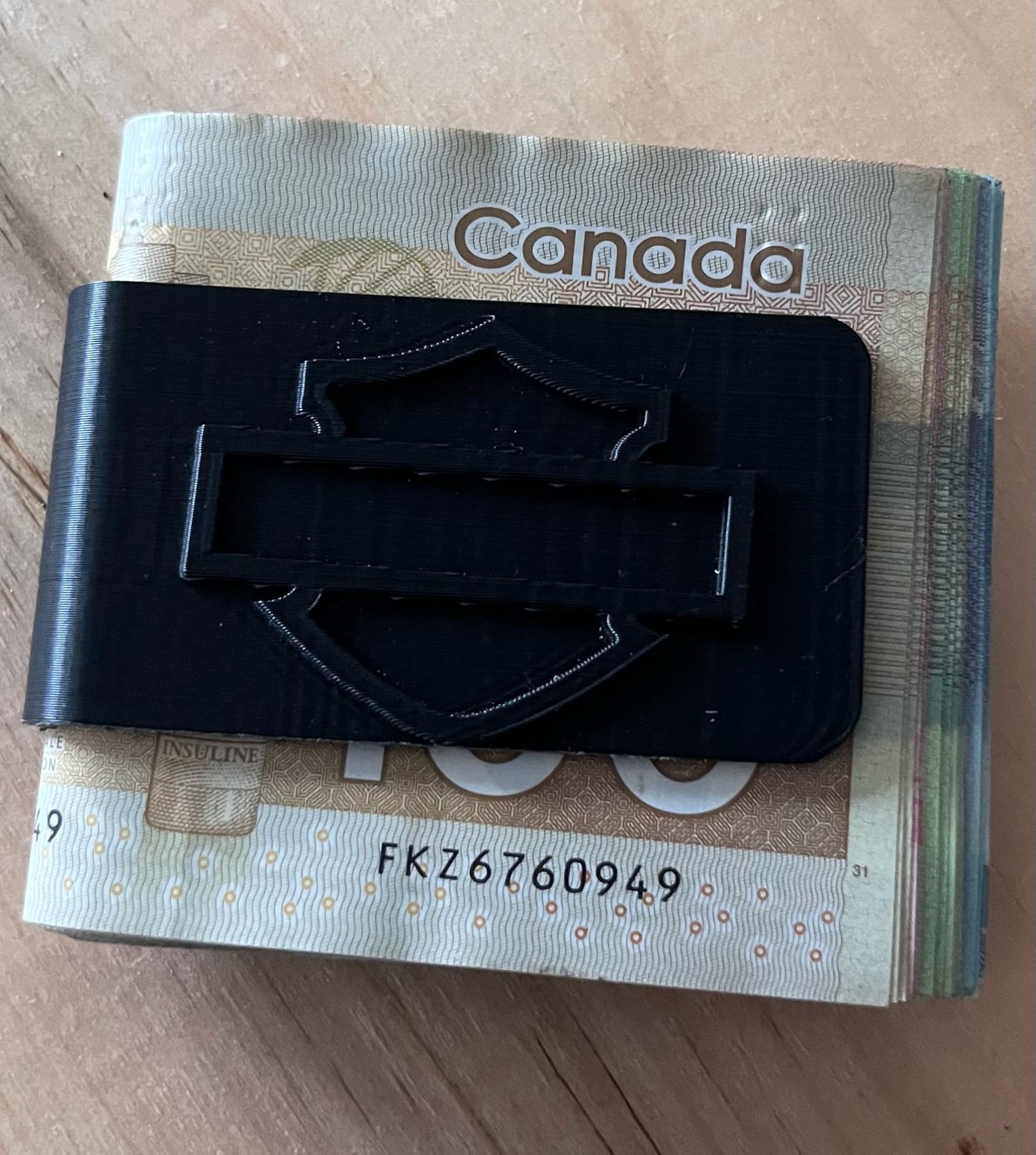 Harley Davidson money clip