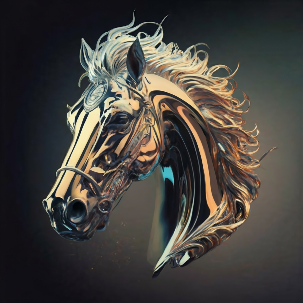Steel Horse Head