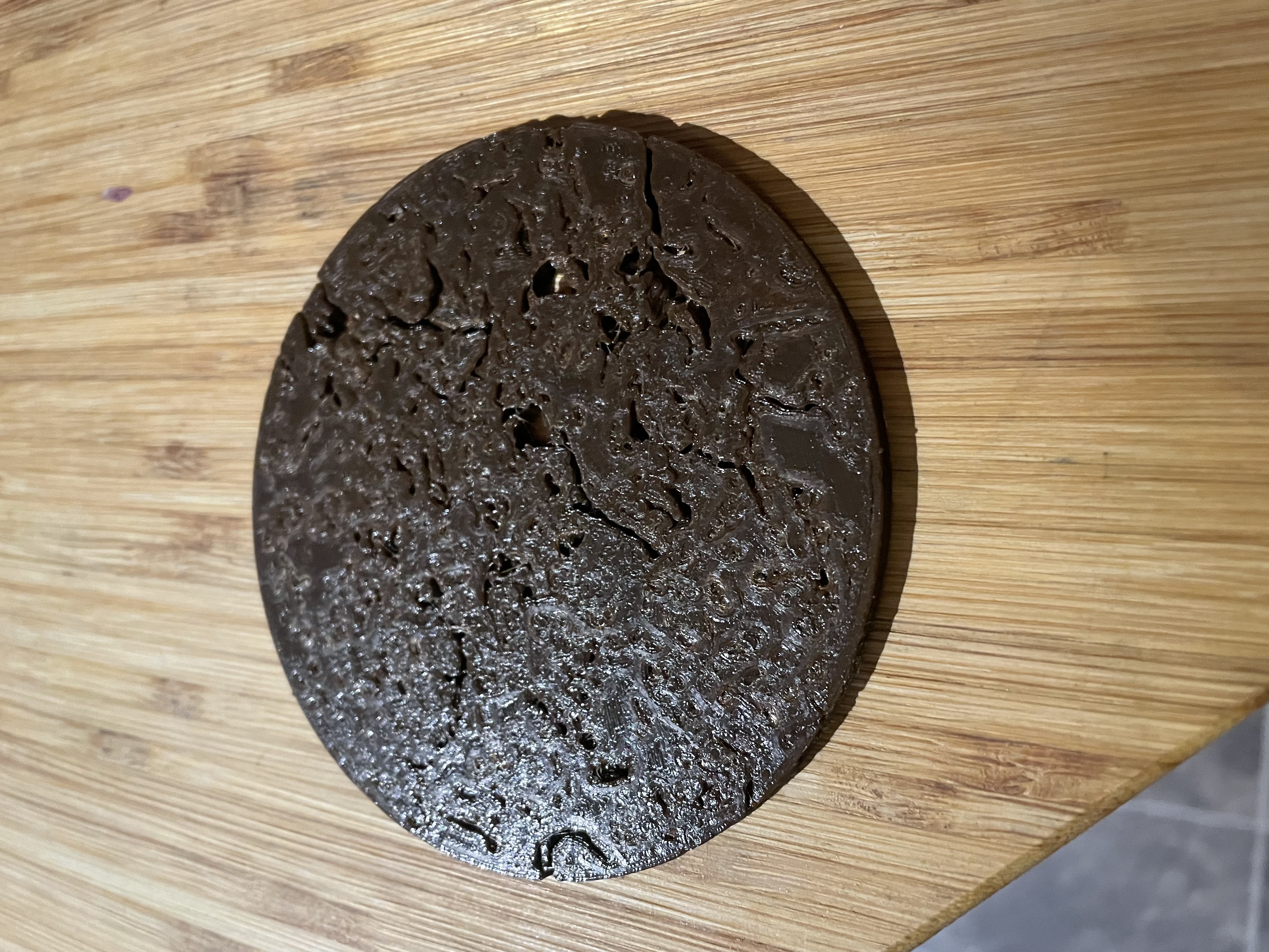 Soil coaster CT scan