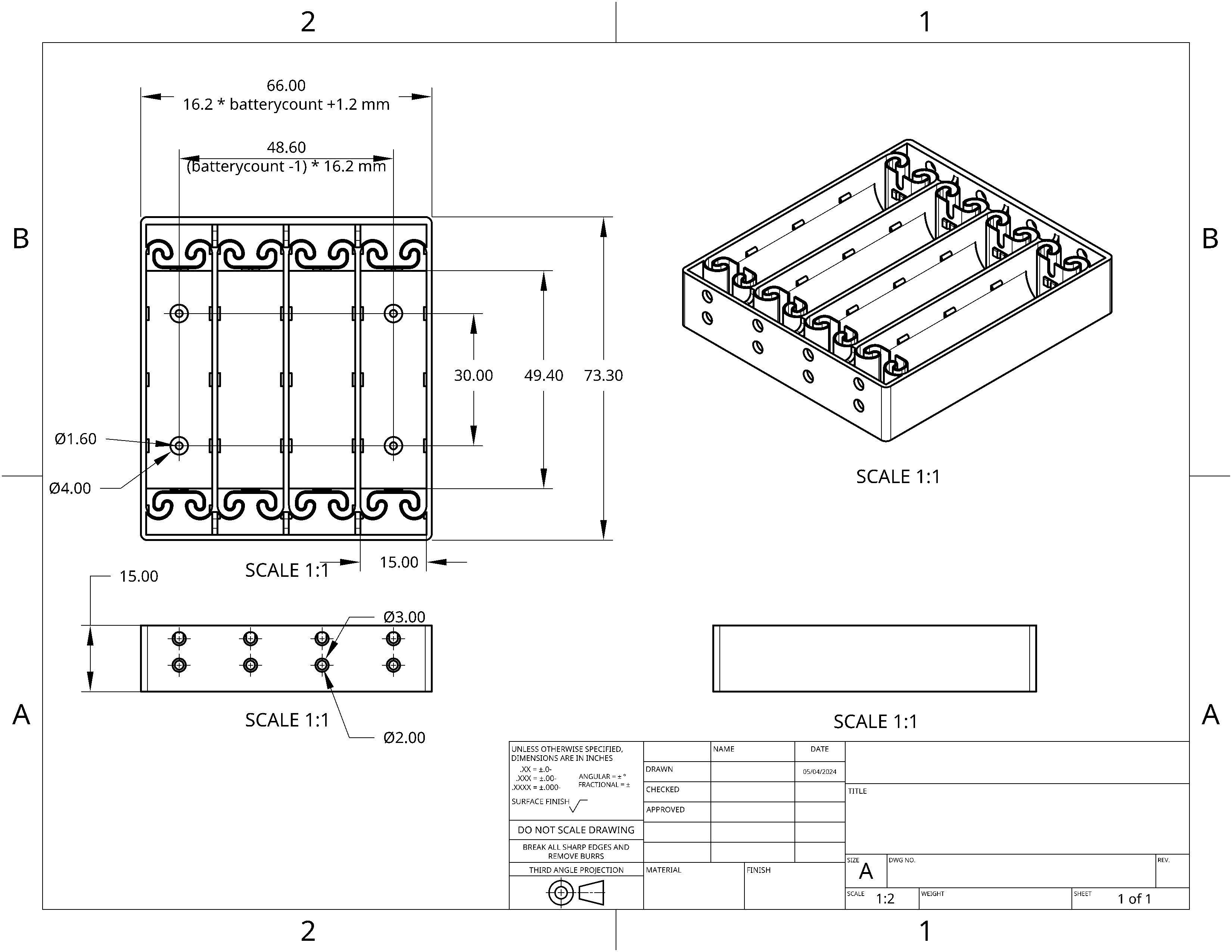 AA Makeshift Battery Holder by jufy111 Download free STL model Printables com AA Makeshift Battery Holder by jufy111 Download free STL model Printables com