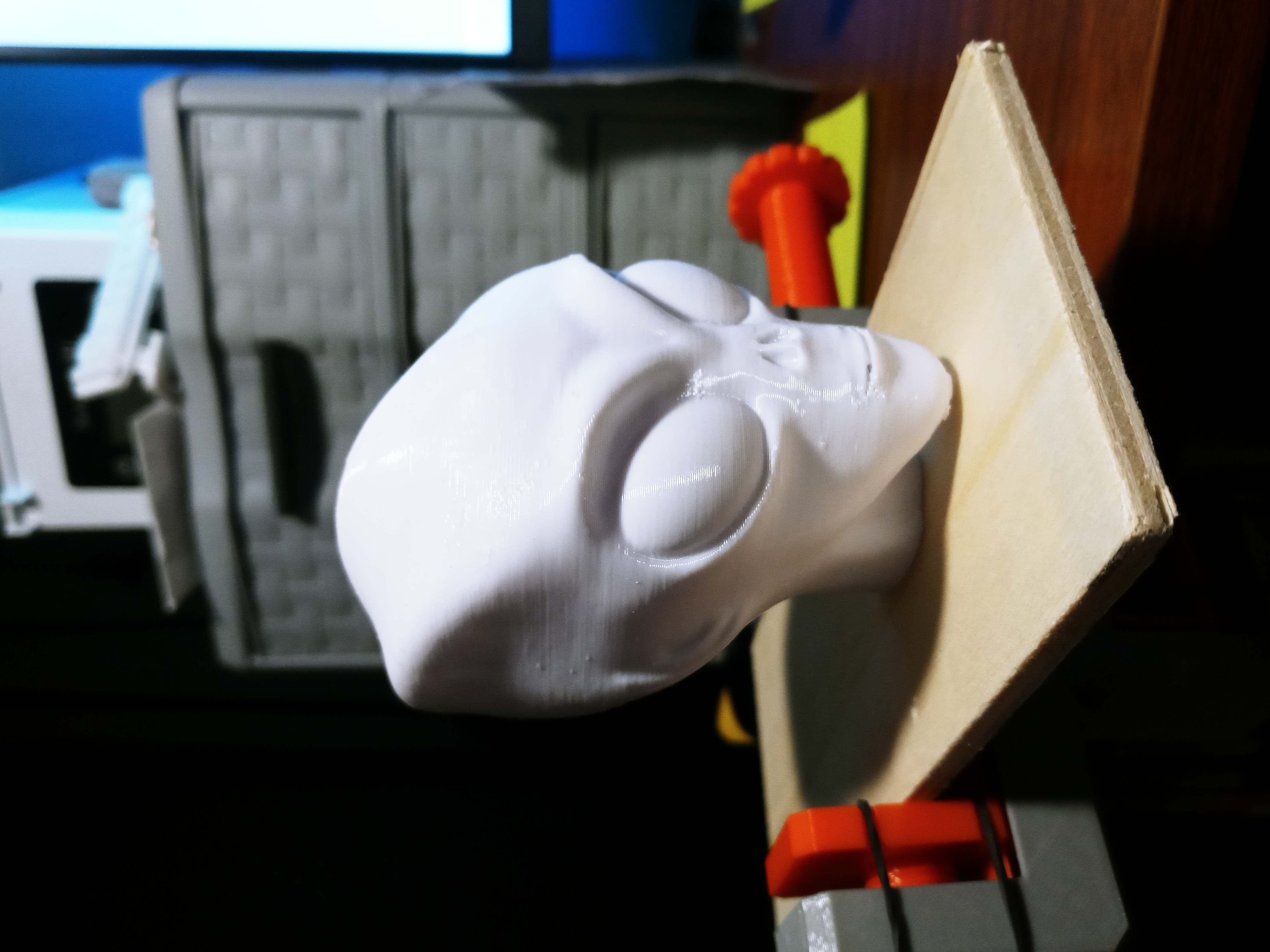 Miniatura 4 do modelo 3D Classic Alien Head