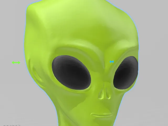 Classic Alien Head