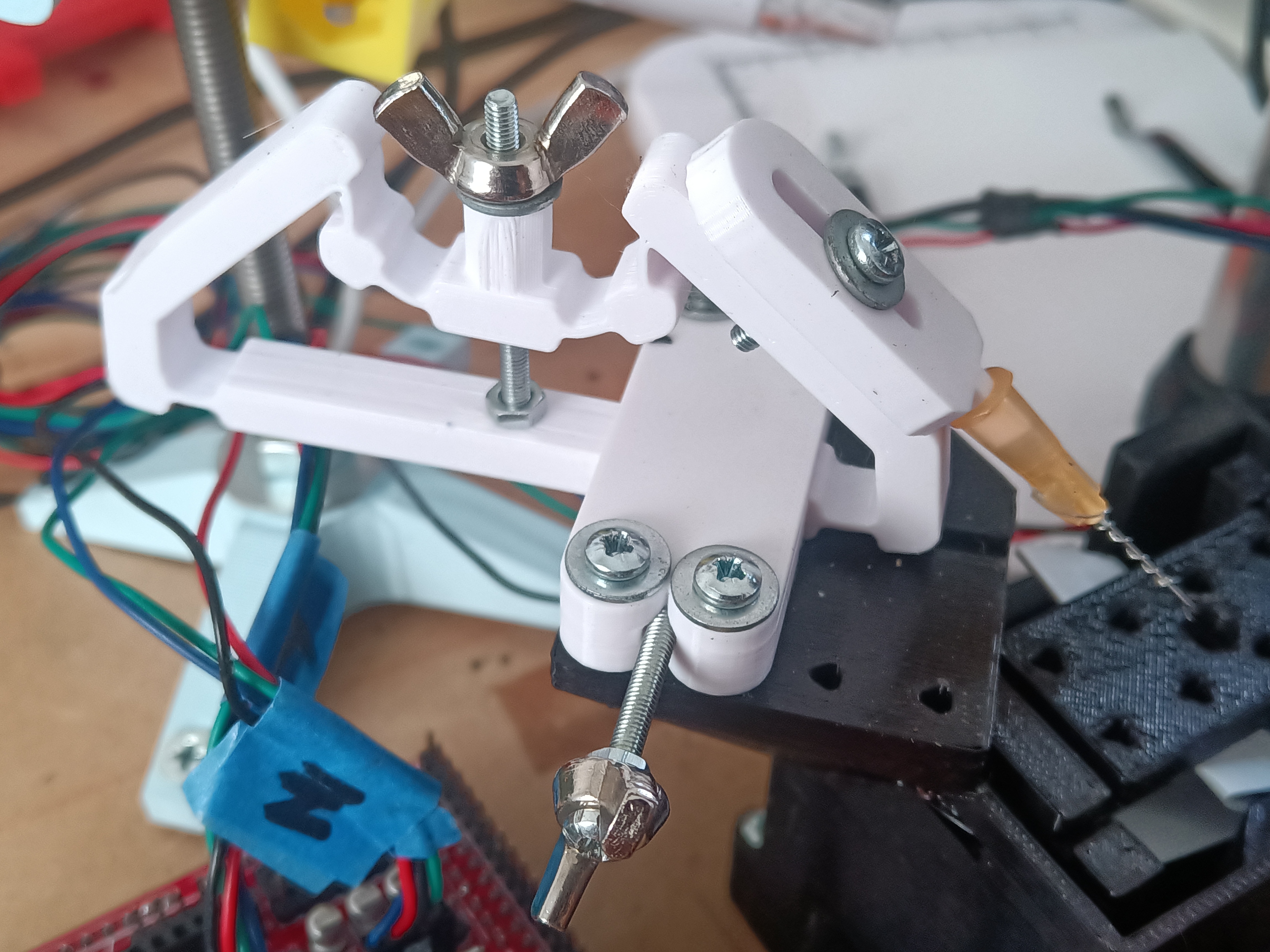 Flexure Probe Holder & Kit For OpenFlexure Microscope Illumination Stage