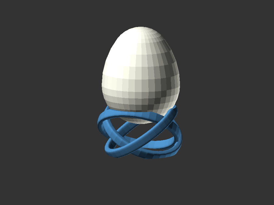 Miniatura 2 do modelo 3D Designer Eggcup