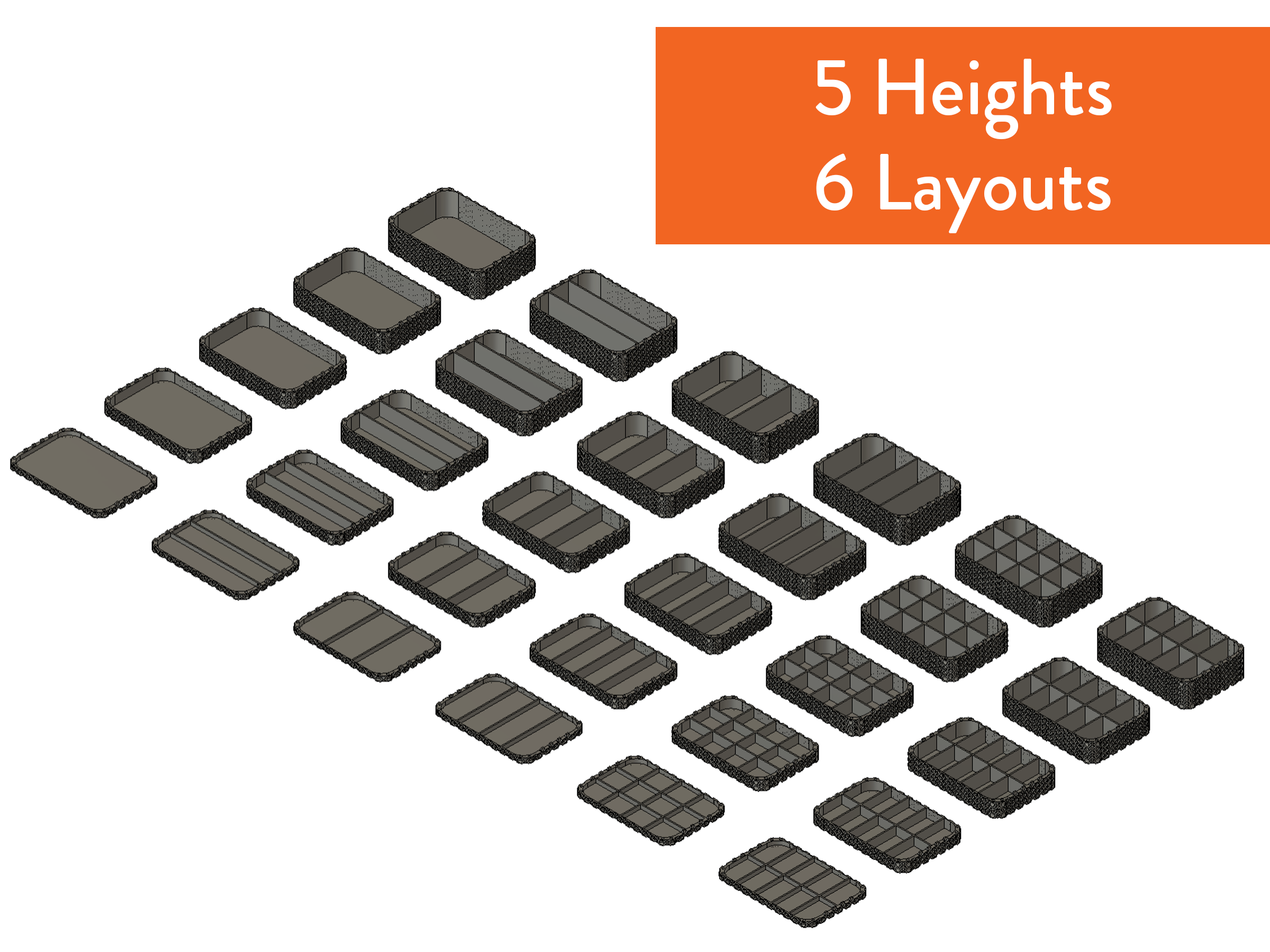 Magnetic Stackable Organizers — miniatura 3
