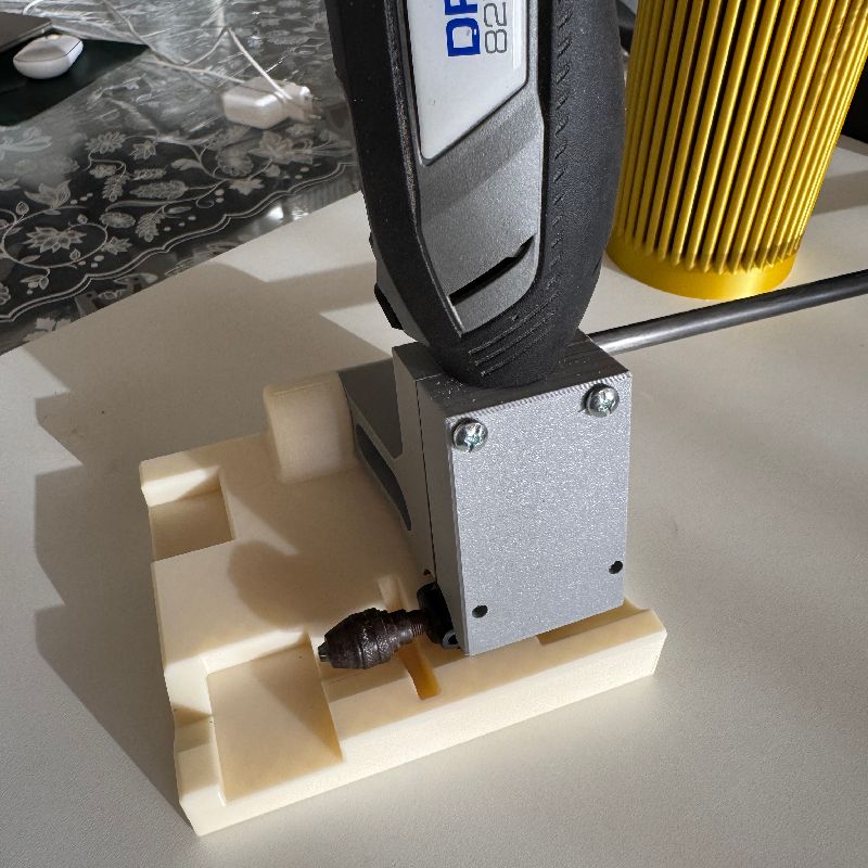 Rod and Tube Cutter for Dremel - Remix by harpia | Download free STL ...