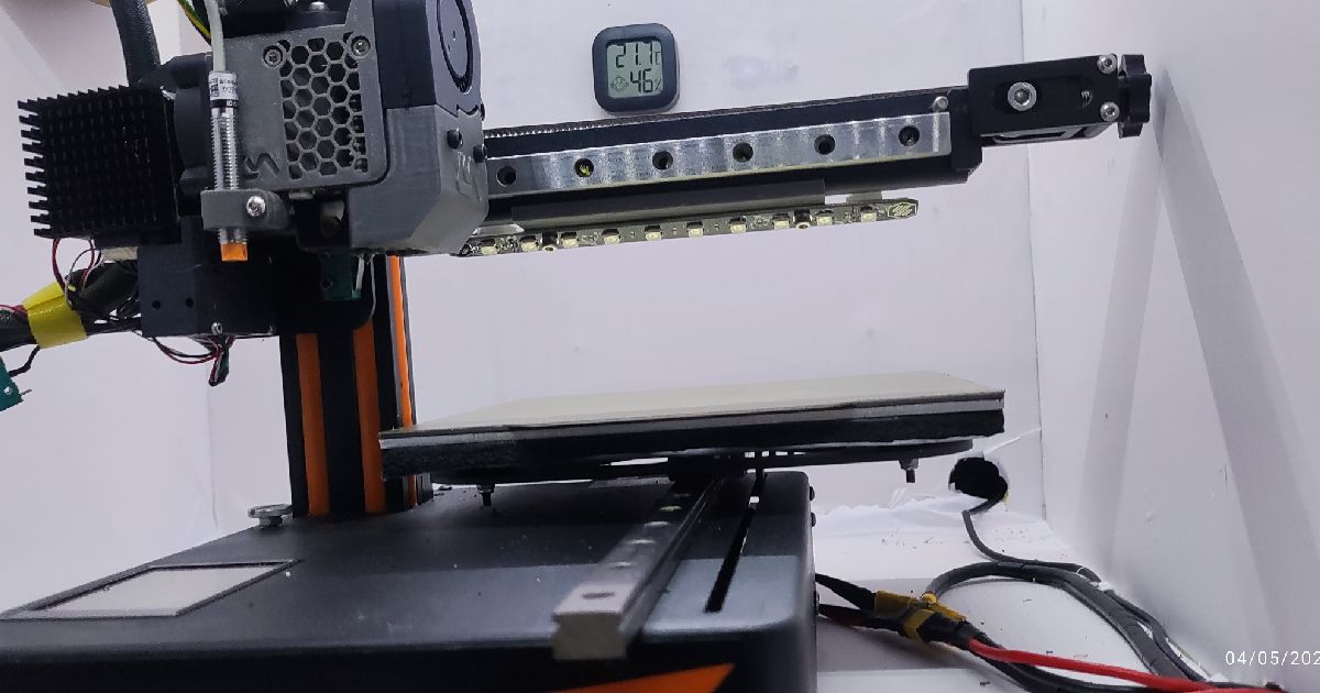 voron v0 led strip mount by xuximojados | Download free STL model ...