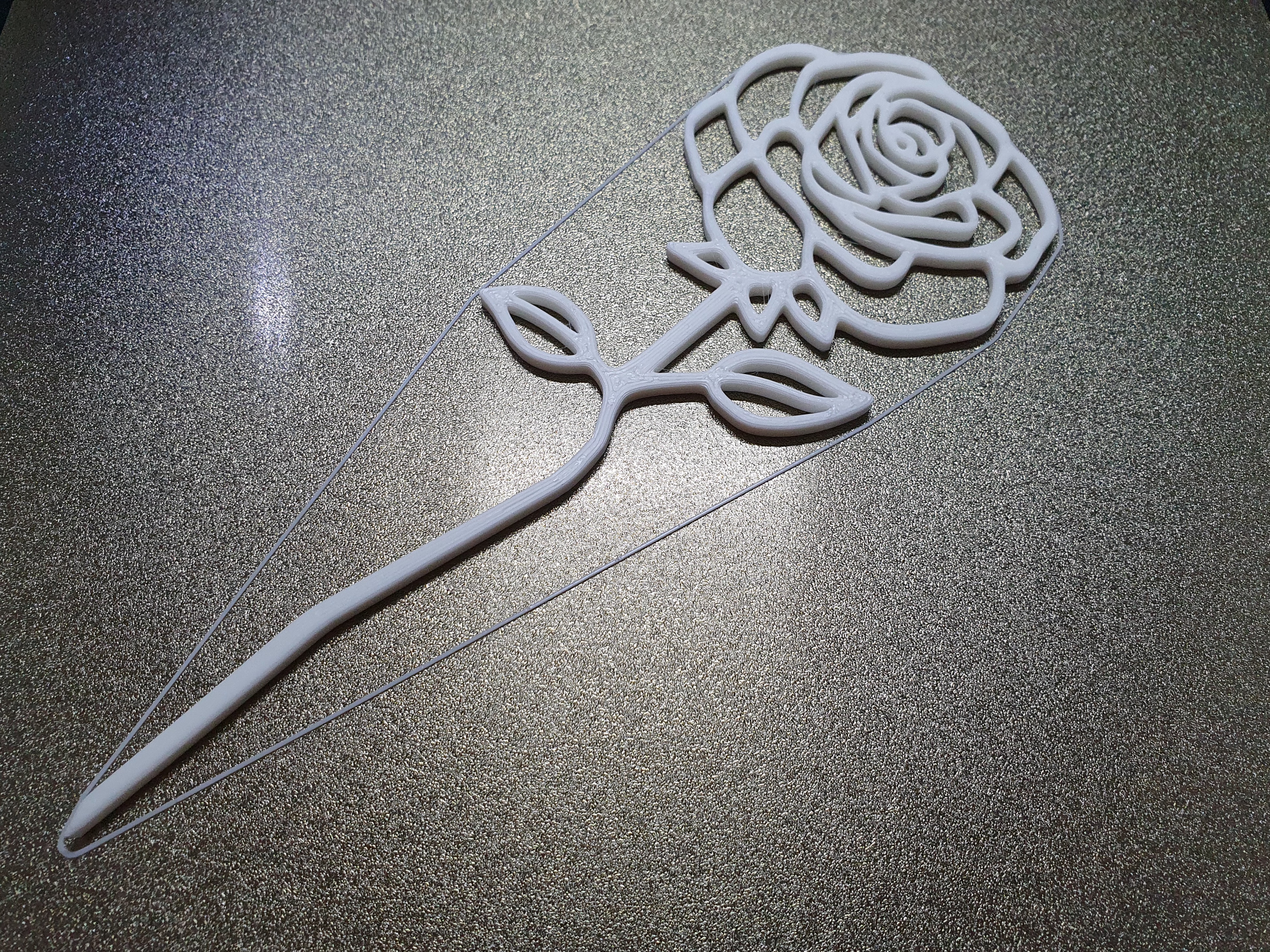 Line art Rose