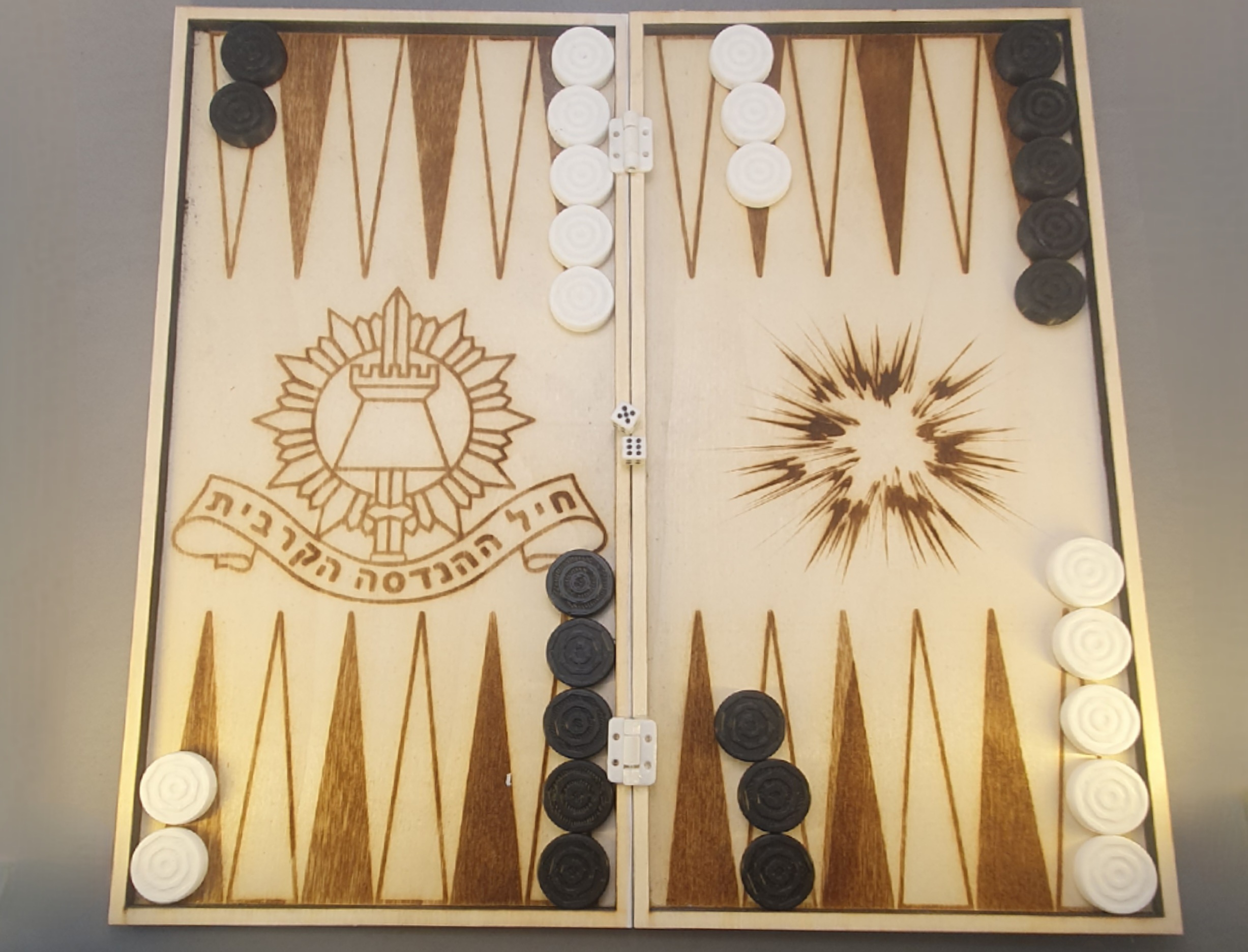 Backgammon - Laser Cut
