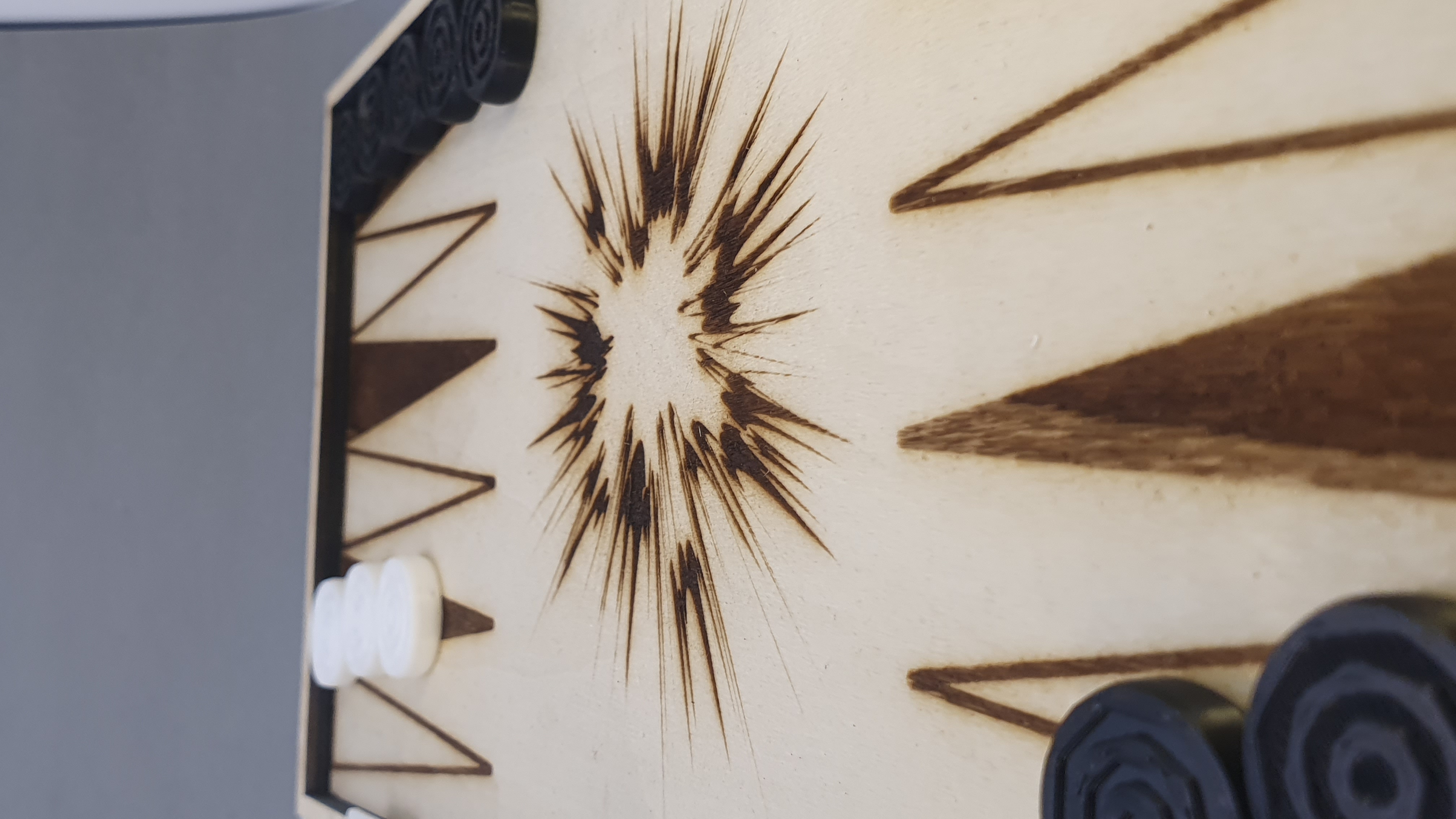 Miniatura 11 do modelo 3D Backgammon - Laser Cut