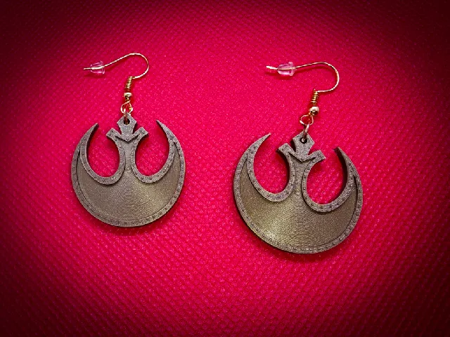 Star War Rebel Alliance Earrings