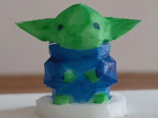 Little Yoda LowPoly Figurine by MMSMAR | Download free STL model | Printables.com