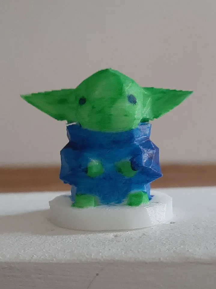 Little Yoda LowPoly Figurine by MMSMAR | Download free STL model | Printables.com