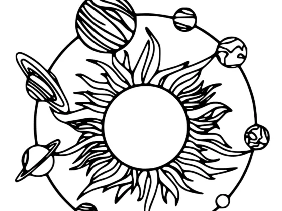 Solar System Planets Wall Art