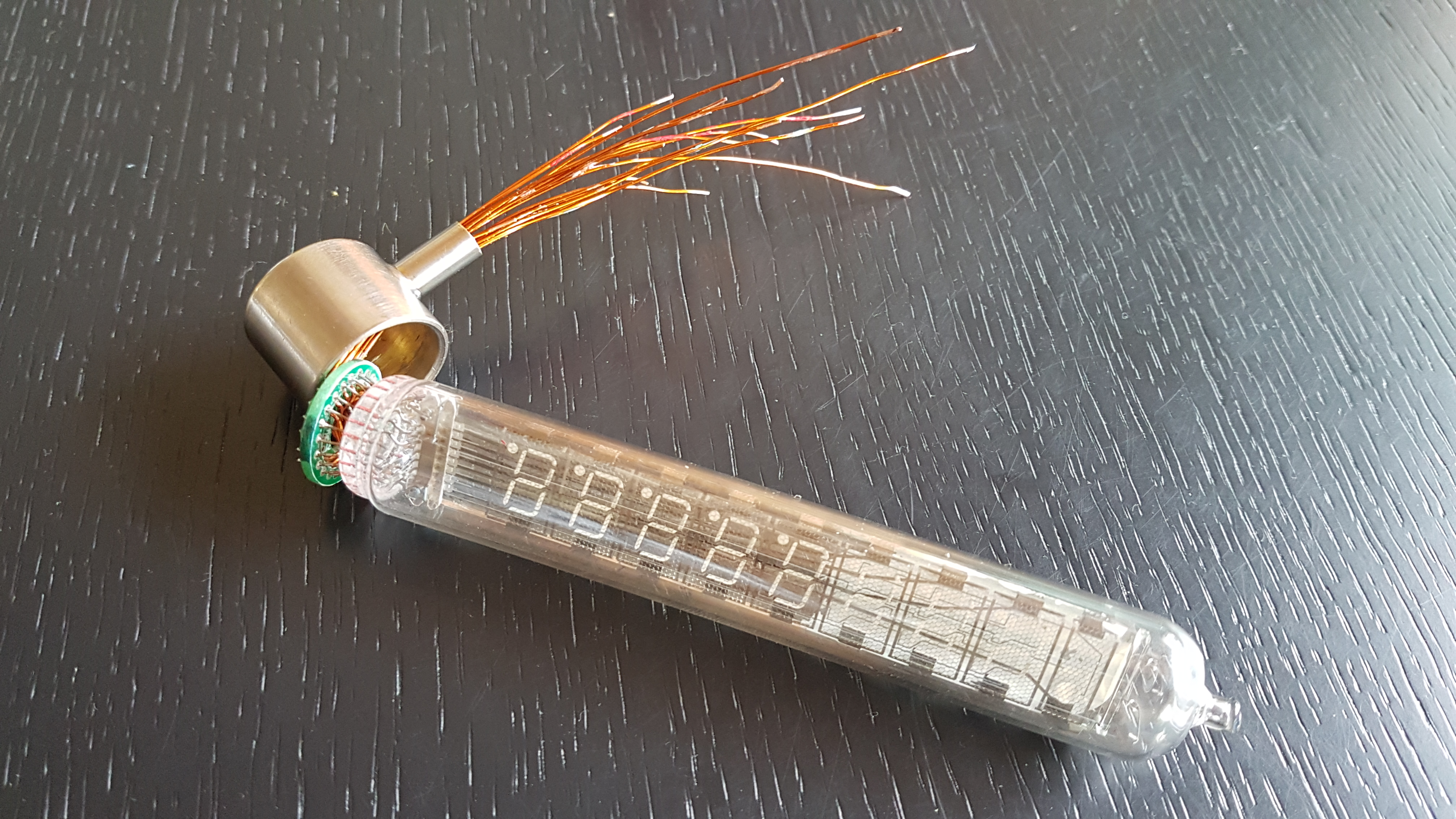 Miniatura 10 do modelo 3D JP IV18 VFD nixie clock