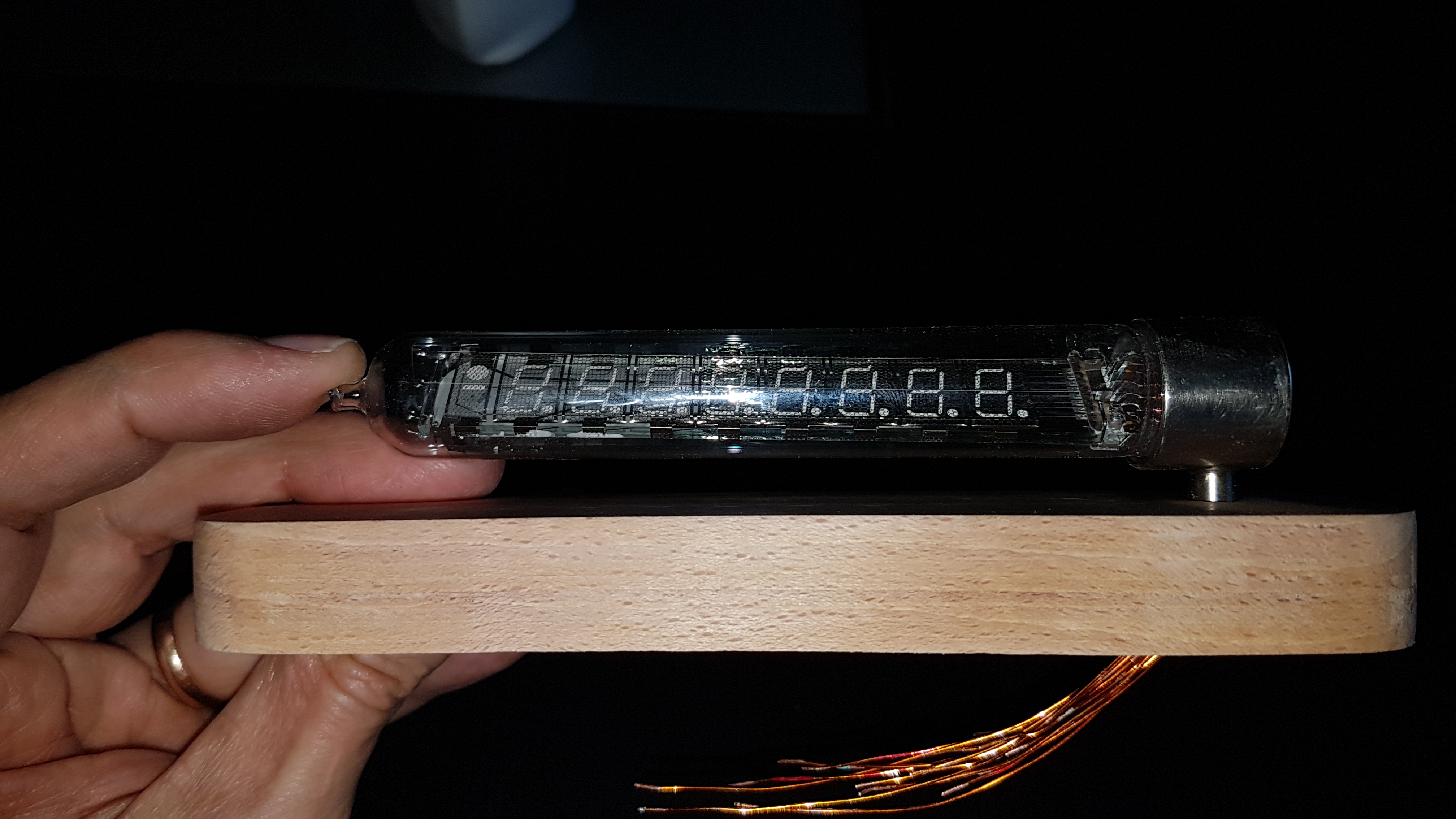 Miniatura 11 do modelo 3D JP IV18 VFD nixie clock