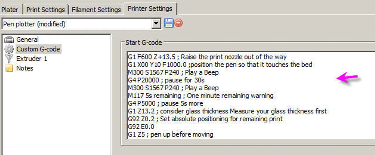 Pausing the i3, what Gcode needs to be used?