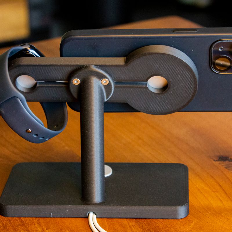 Magsafe charger stand for iPhone and Apple Watch by rauwman | Download ...