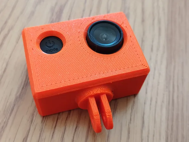 Action Camera Case with a Mount