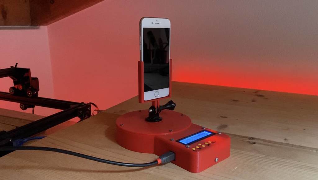 360 timelapse arduino slider by andrea biancotto | Download free STL ...