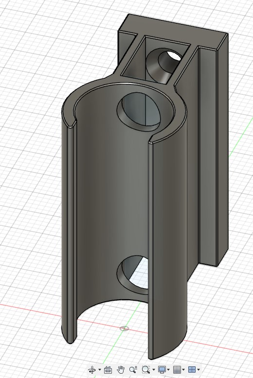 clip for crank handle for roller shutters