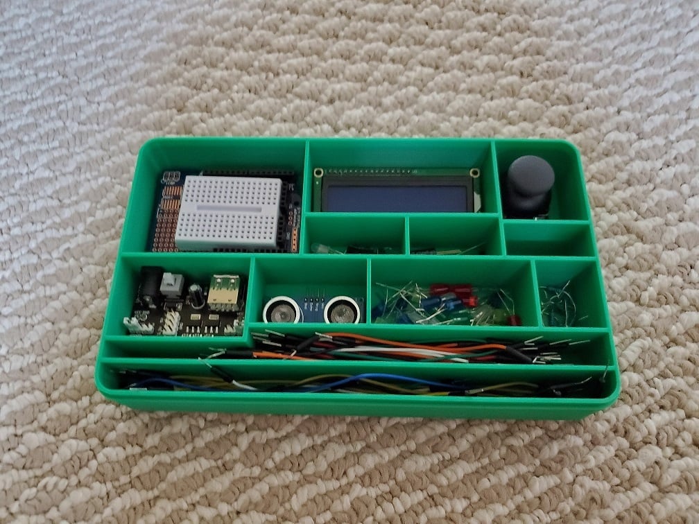 Arduino Box for the Elegoo Uno R3 kit by KakapoIndustries | Download ...