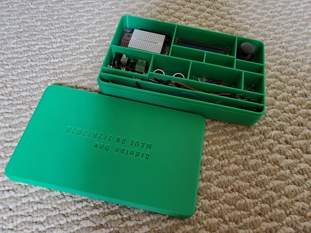 Arduino Box for the Elegoo Uno R3 kit by KakapoIndustries | Download ...