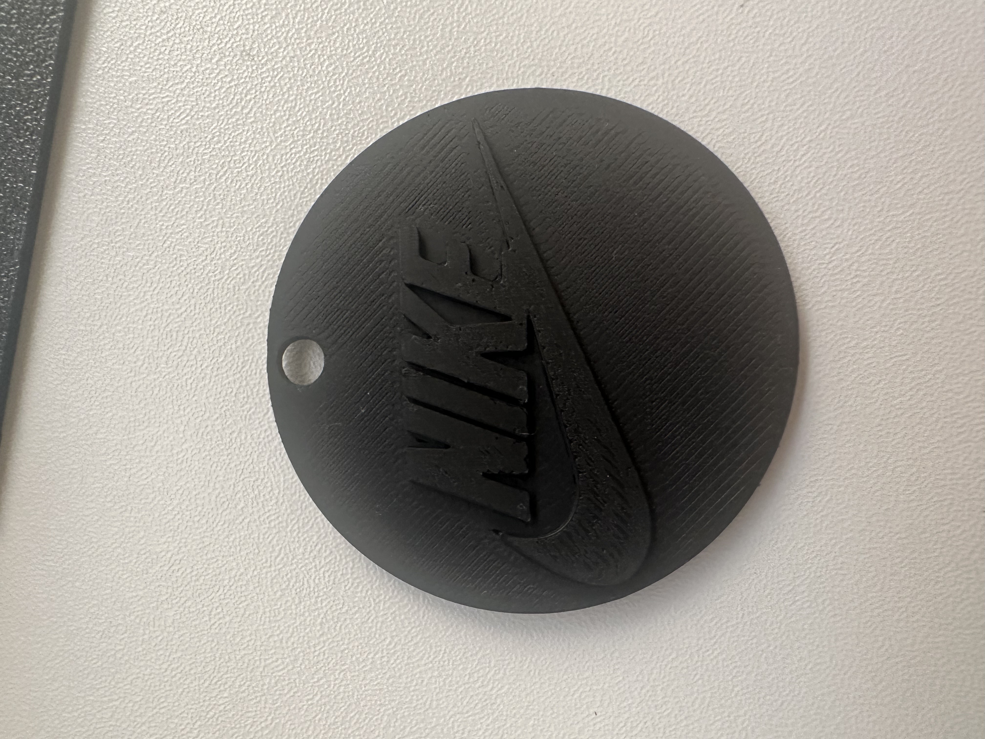 nike logo keychain