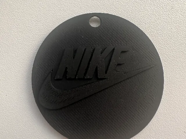 nike logo keychain