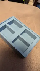 Gridfinity Harmonica Holder