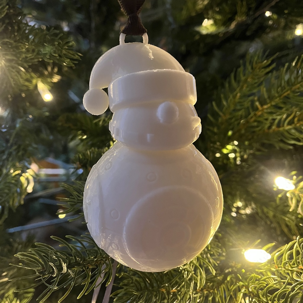 Star Wars BB8 Christmas Tree Ornament by Krazy_Kid59 | Download free ...