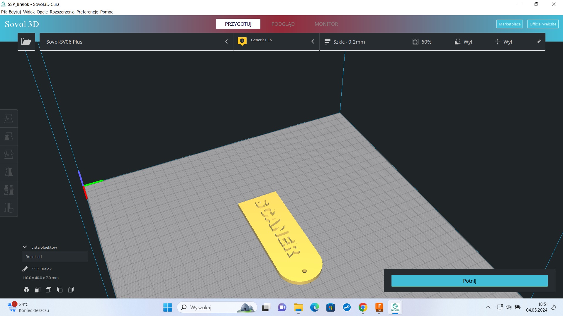 Scanner Key Chain Scanner keychain by SCANER | Download free STL model | Printables.com