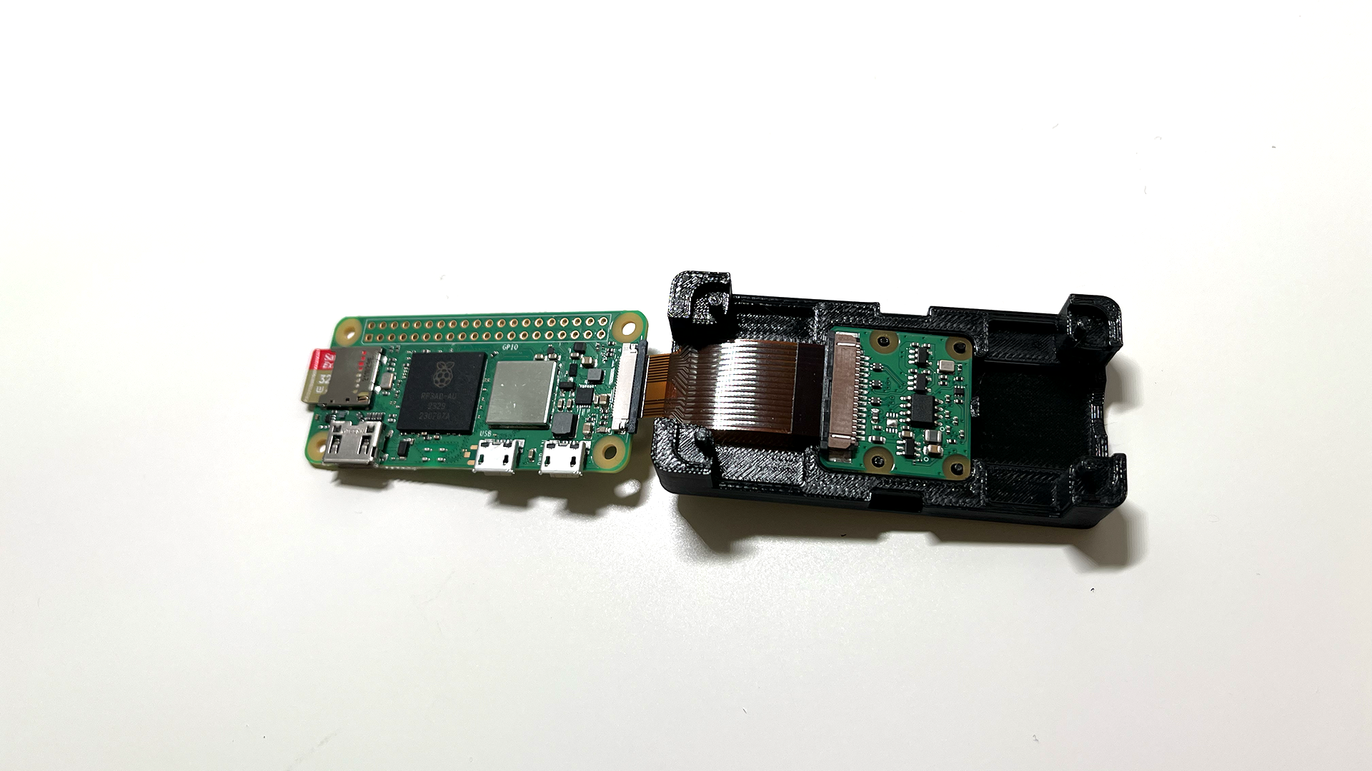 Miniatura 2 do modelo 3D Raspberry Pi Zero 2 W Case for Camera Module 3 (short cable)