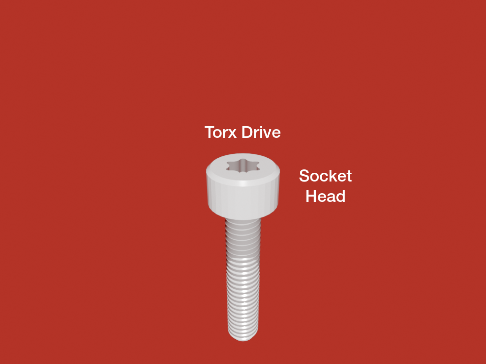 Thumbnail 2 of 3D model M2 - M20 Torx Screws in all sorts of lengths (incl. STEP)