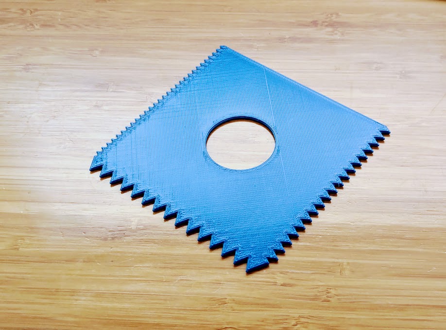 Multi-Notch Resin Spreader / Trowel