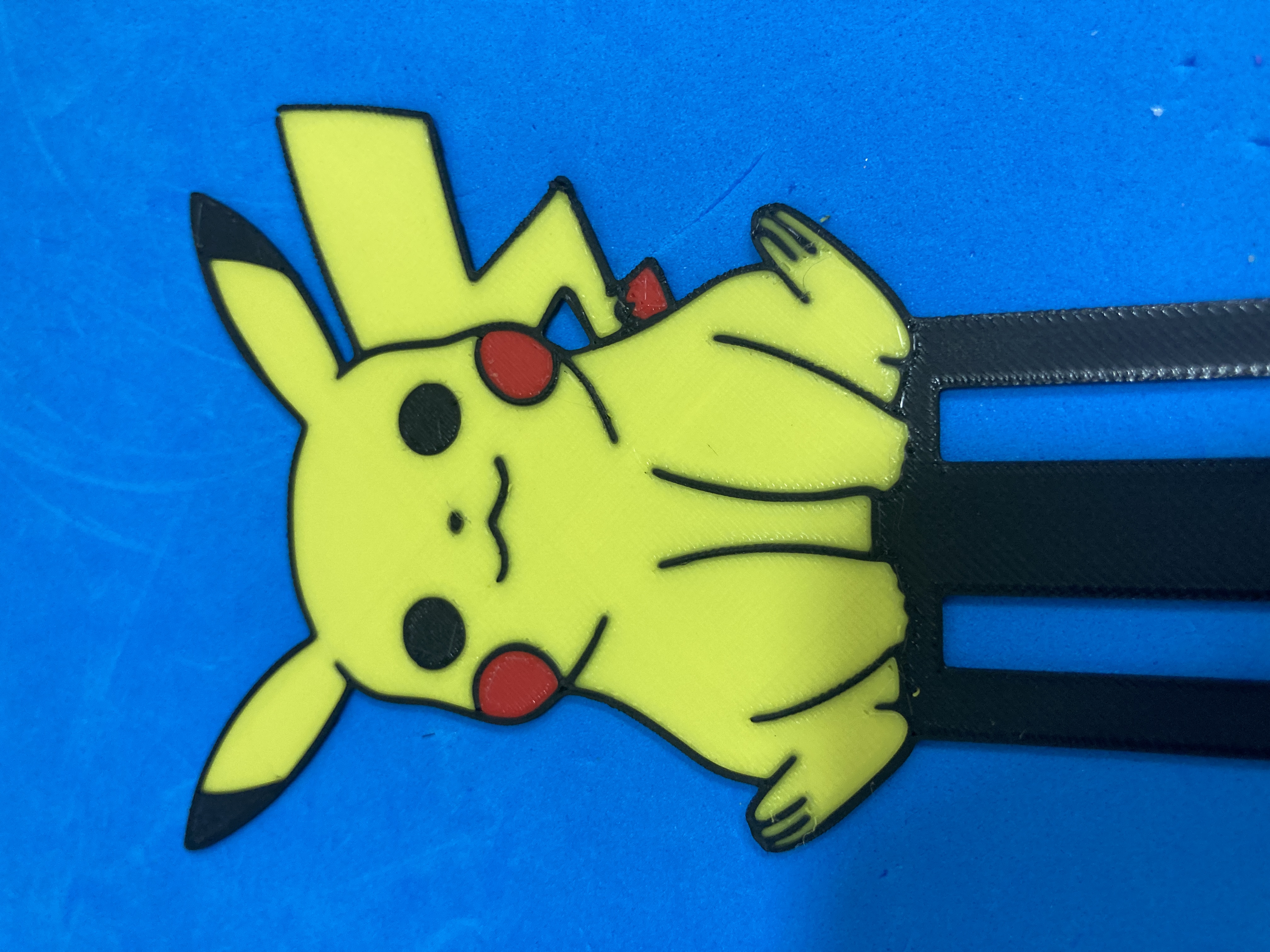 Miniatura 2 do modelo 3D Pikachu bookmark