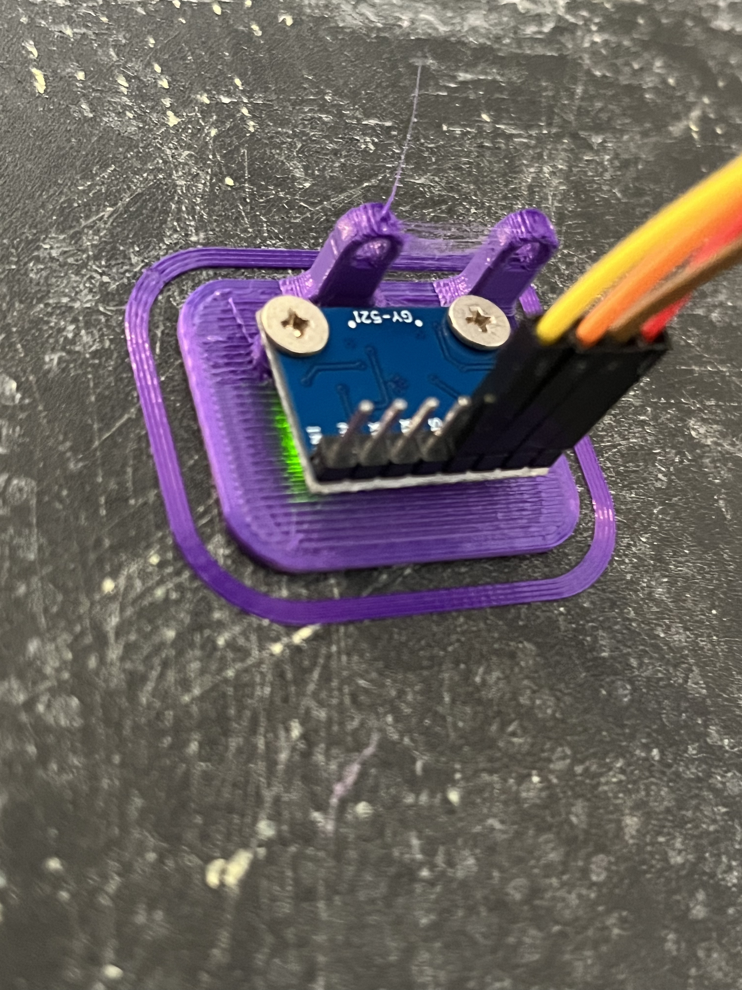 MPU-6050 Mount for Ender 3 V2 with Sprite Extruder