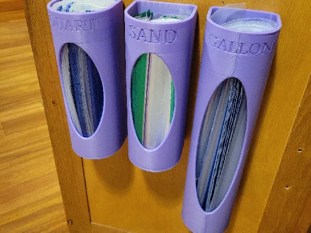 Ziploc Storage Dispenser - Hanging Style