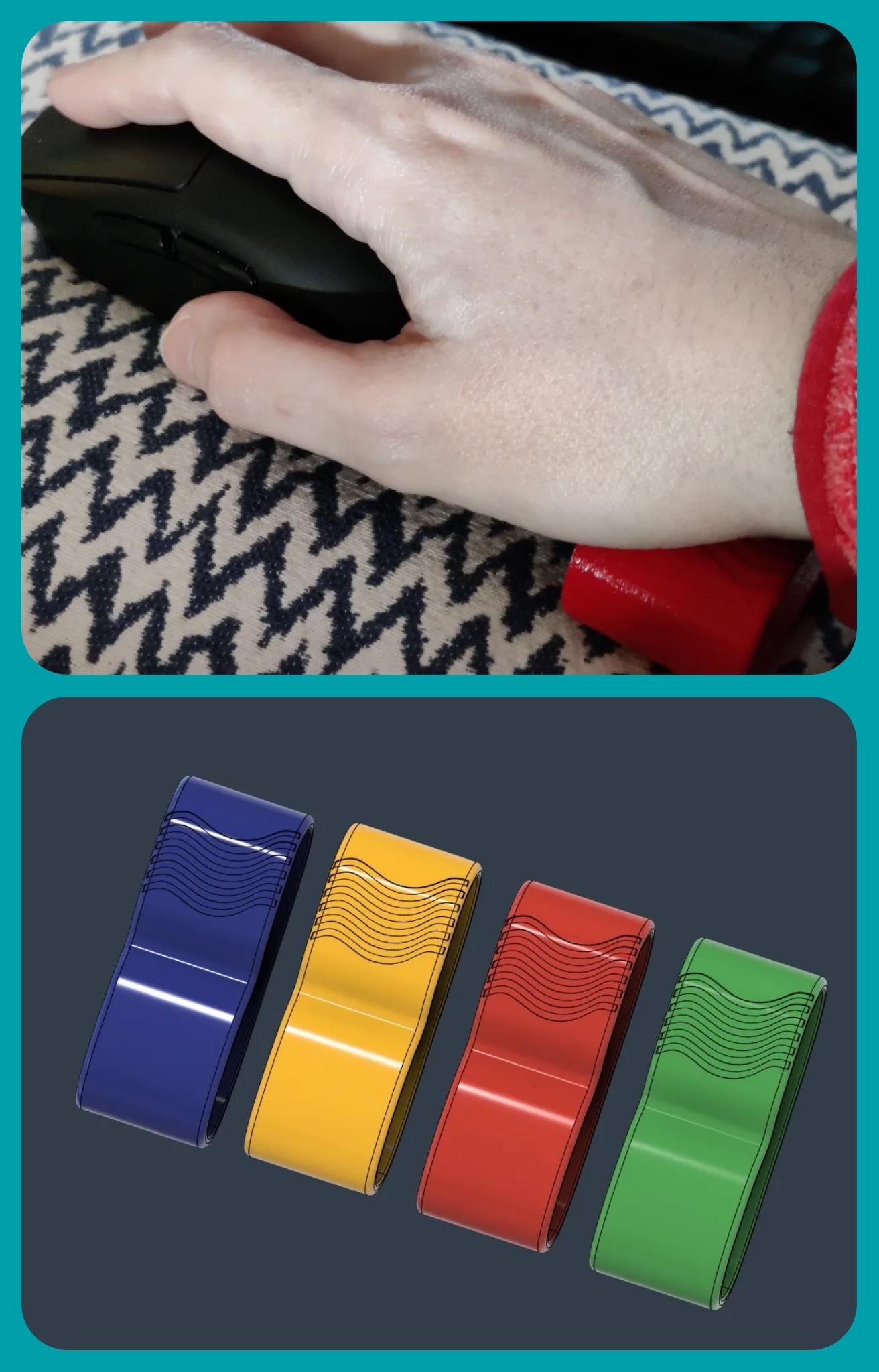 Wave Wrist Rest