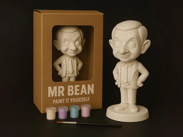 Mr. Bean – Paint-It-Yourself