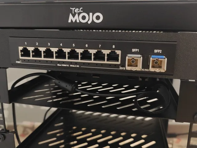 Rack 10" Switch Horoco HC-SGT0208S