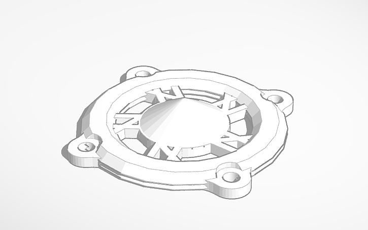 40mm Fan cover by Monochome | Download free STL model | Printables.com