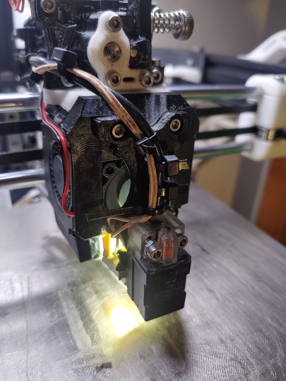 Ender 3 NG Inductive Probe (Omron style) mount.