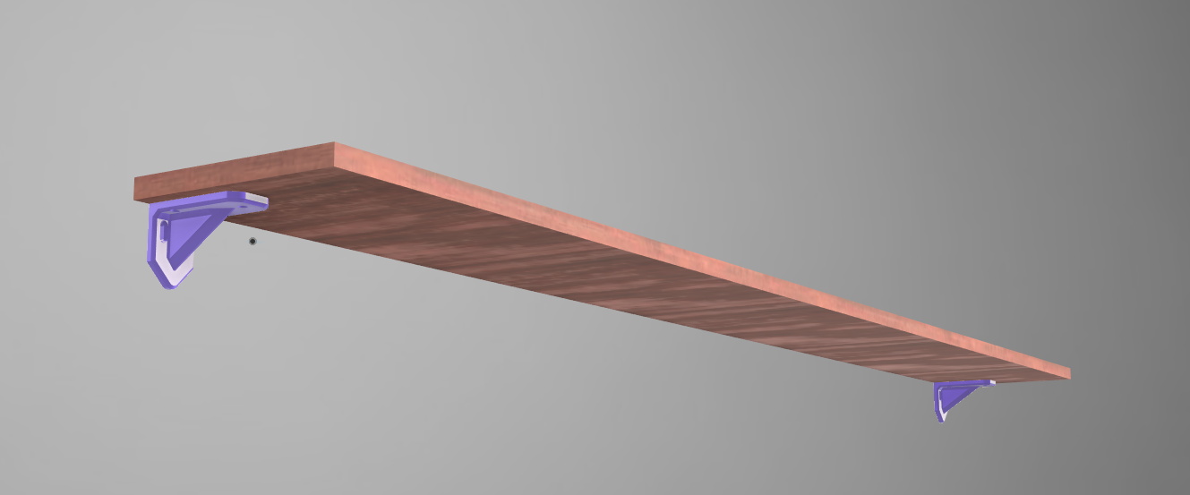 Clamped board support