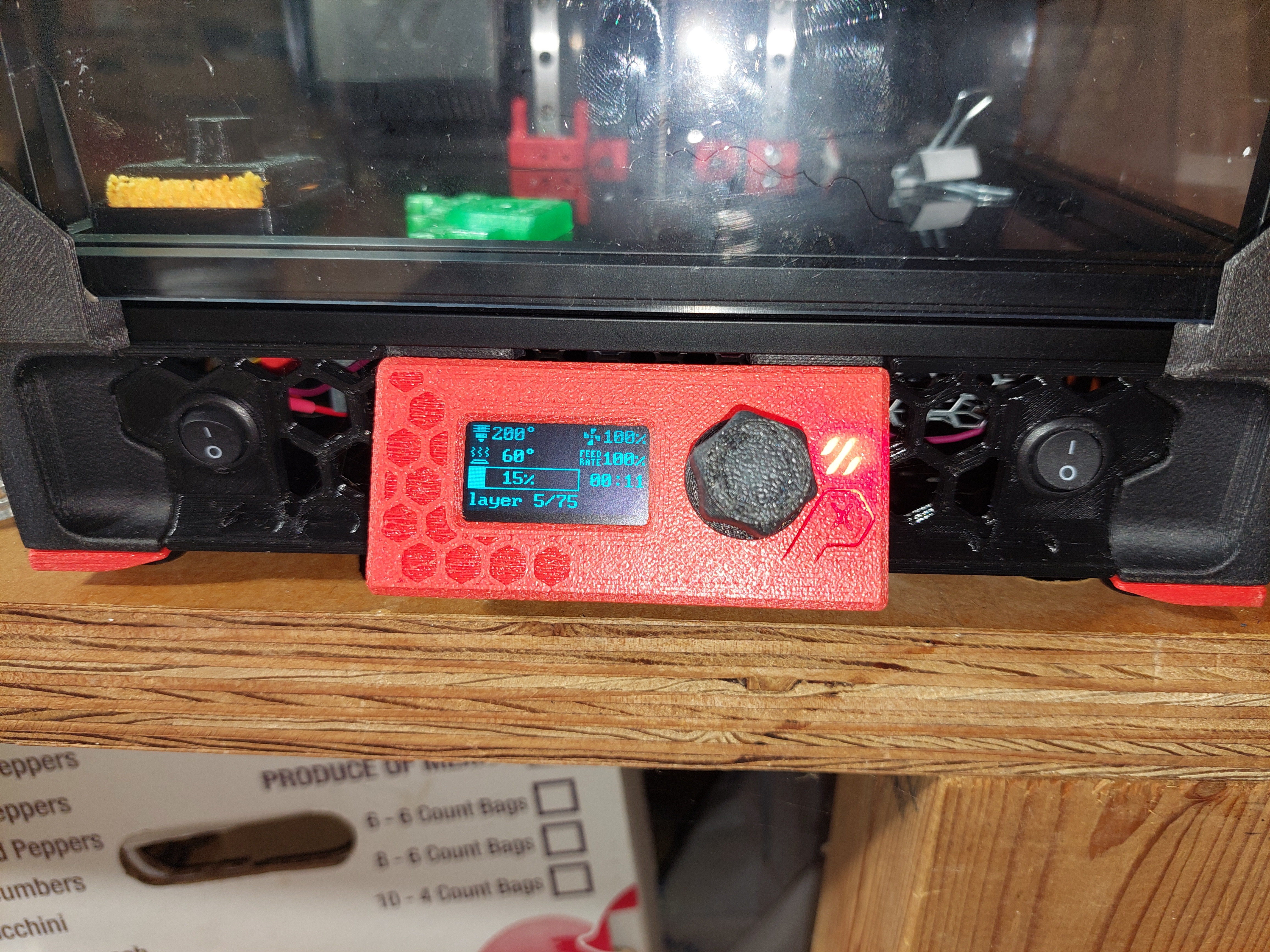 Voron 0.2r1 Front skirts for Switch
