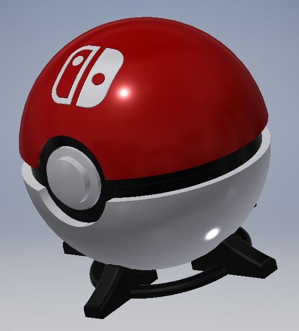 Nintendo Switch Pokéball Cart Holder