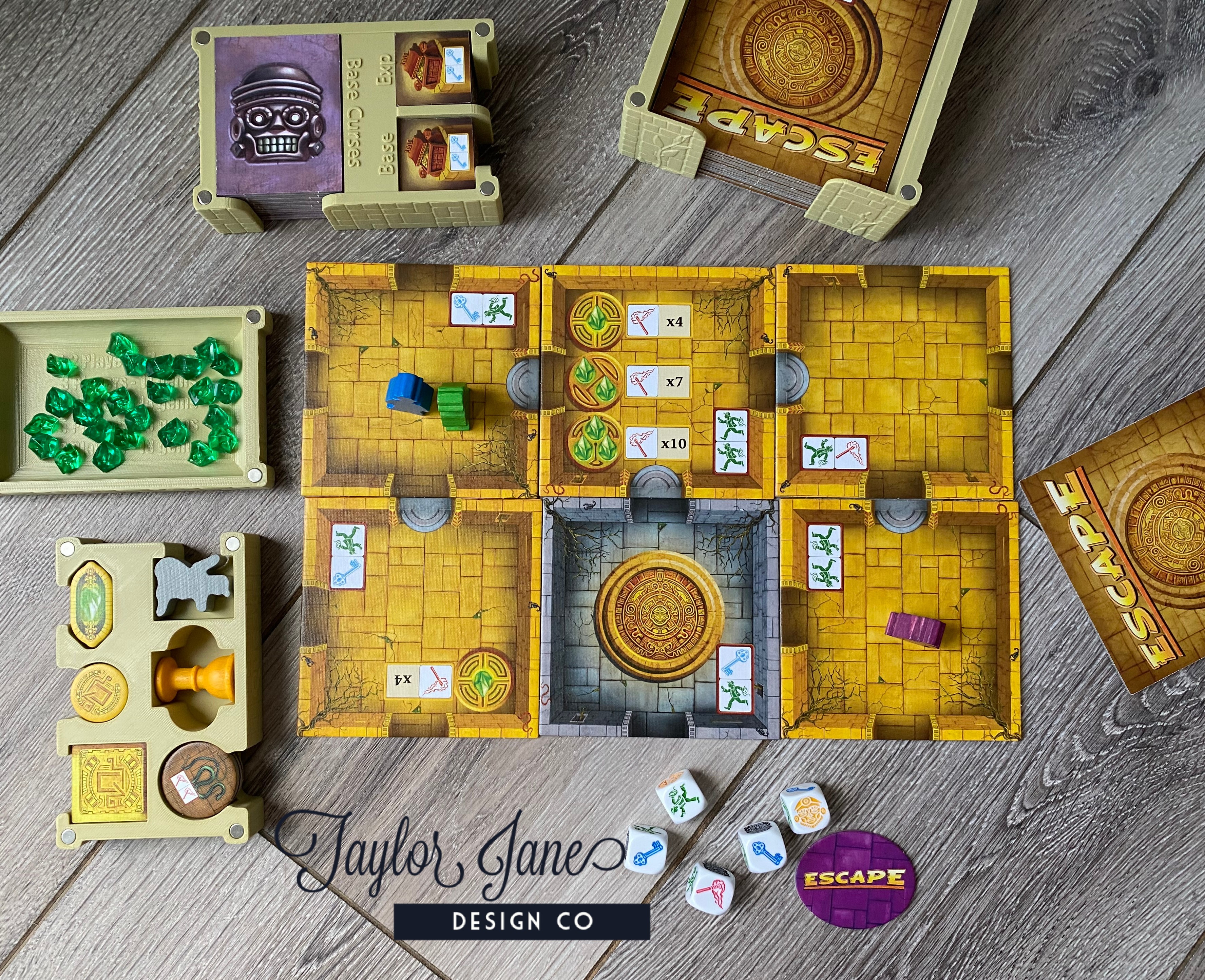 Escape the Curse of the Temple Modular Insert