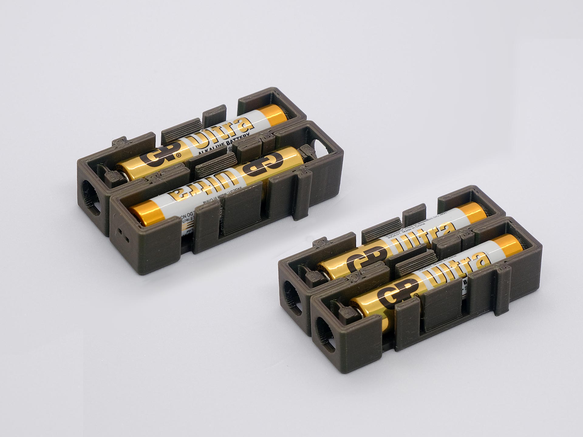 AAA battery box/pack, no springs, shock resistant contact. by msatbsx ...