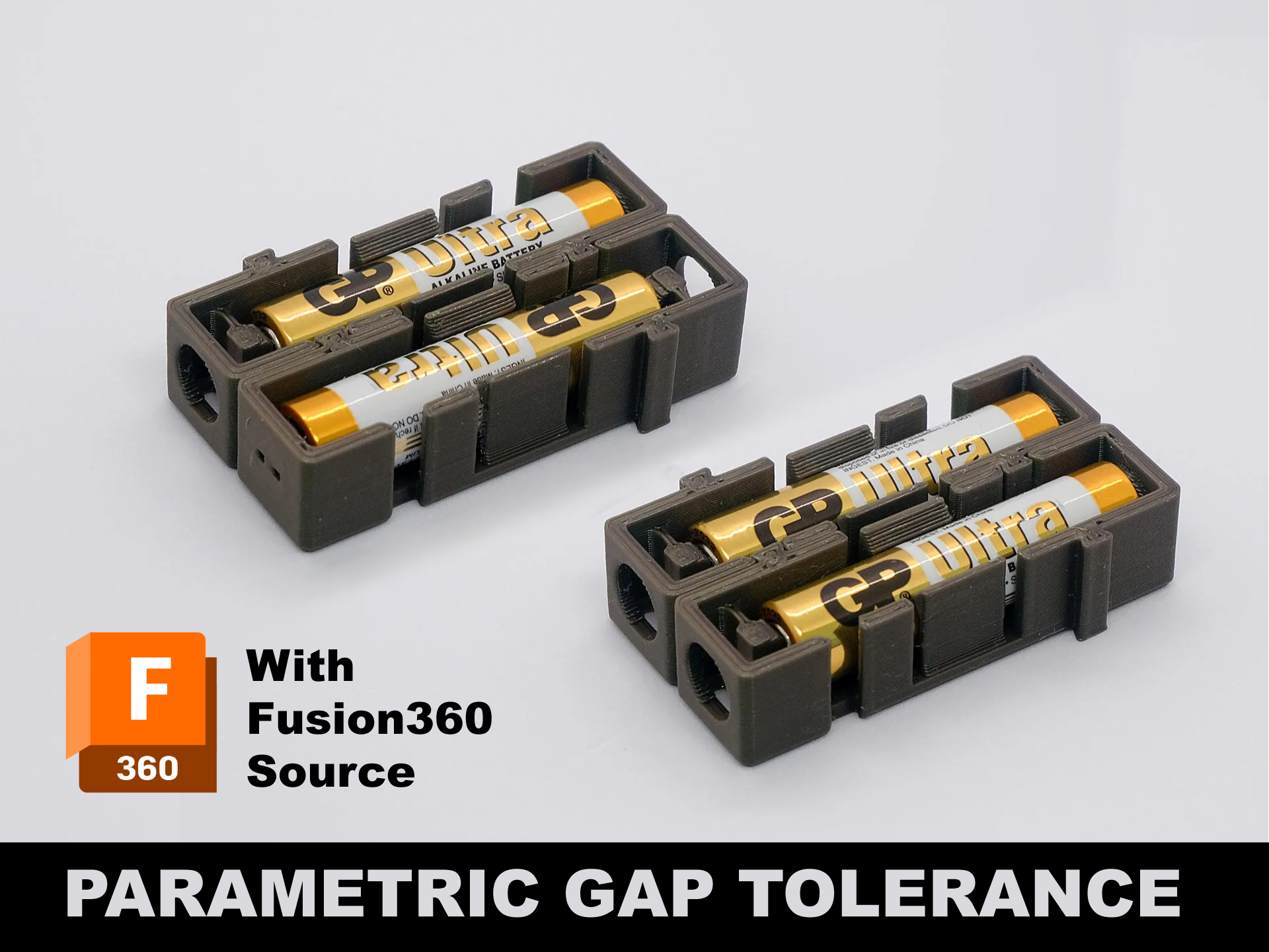 AAA battery box/pack, no springs, shock resistant contact.